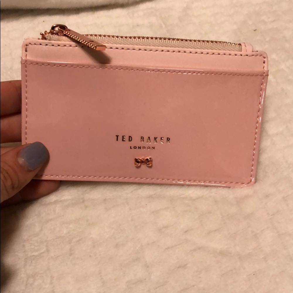 Pink Ted Baker card holder